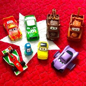 Disney Pixar cars vehicle lot